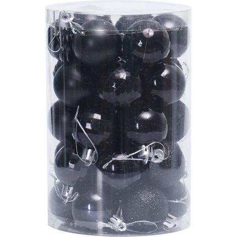 Boule De Noël - 34 Pièces - Diamètre 4 Cm - Incassable - Pour Arbre De Noël, Mariage, Fête Et Décoration Intérieure (1/5)
