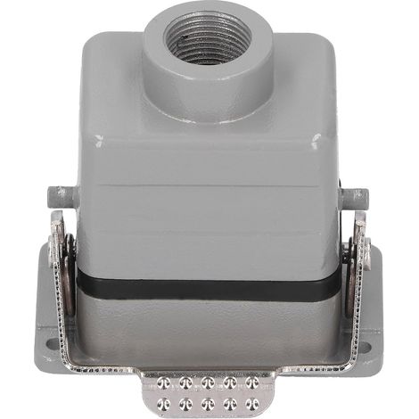 Connecteur industriel étanche 6 contacts, prise avion étanche IP68, bloc de jonction robuste pour câblage électrique. (1/5)