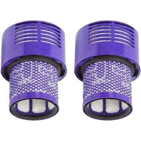Lot de 2 Filtres de Rechange Lavables pour les Aspirateurs Dyson V10 Filtre de Rechange Dyson pour Série V10 SV12