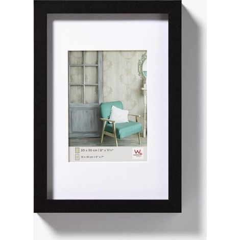 Walther Stockholm Cornice Nera 20x30 cm