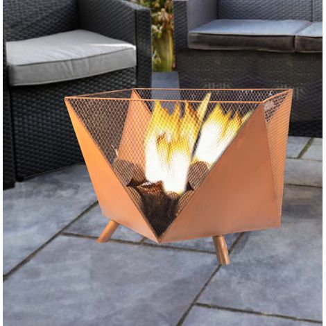 Lotus Large fire pit - Vintage Bronze (1/3)