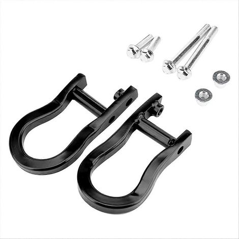 1 paire de crochets de remorquage avant pour Chevrolet GMC Silverado Sierra 1500 2007-2019 84072463 (1/5)