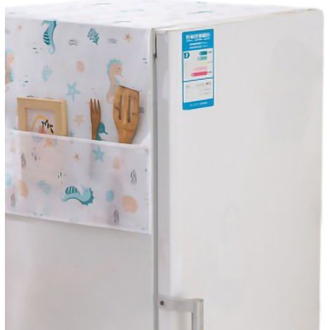 PEVA-Staubschutzhülle für Kühlschrank, wasser- und ölabweisend, Staubbeutel aus Stoff für Zuhause, Haima Home 13055 (1/5)