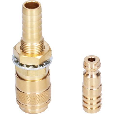 Raccord Rapide M10 Laiton pour Torche Soudage TIG, Pièce Détachée Soudure