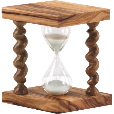 Signes Grimalt Utensili da cucina  Orologio di sabbia 3 minuti di utensili marroni 6x13x13cm 312