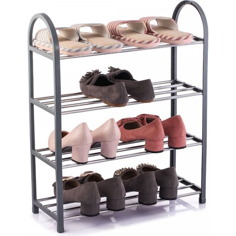 Herzberg HG-04500: Organizador de zapateros de 4 niveles
