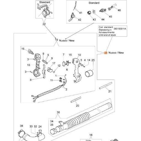 TUBO COMPLETO EMAK ORIGINAL 365200173AR