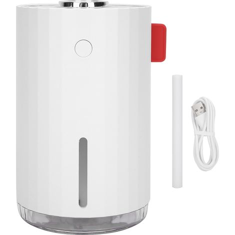 Mini Humidificateur d'Air Portable avec Nuit Lumineuse - Purificateur et Diffuseur Blanc J637 (1/5)