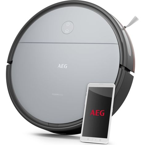 Robot Aspirateur Clean 6000 AR61UD1UG, Gyroscope, App iOS/Android, Jusqu'à 120 Min, Gris (1/5)