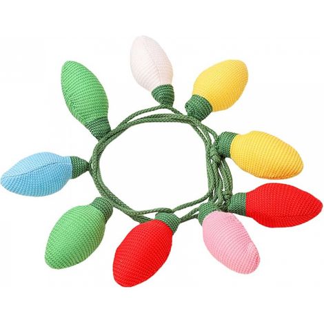 1PC Felt Ball Garland Adorable Xmas DIY Knitted Hanging Decor Decorative Xmas Outdoor Party Pendant (1/5)