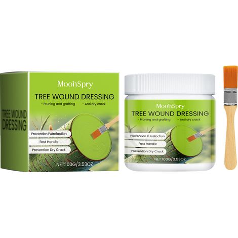 MOONSPRY Tree Wound Healer, Fruit Tree Bonsai Branch Pruning Stump Grafting Cut Healer (1/5)