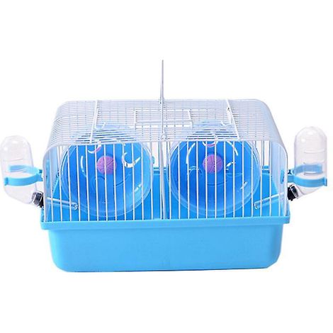 Cage de rangement en plastique et fil de fer pour animaux de compagnie