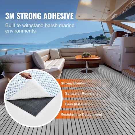 Revêtement de sol pour bateau en mousse EVA 2400 x 900 x 6 mm (1/5)