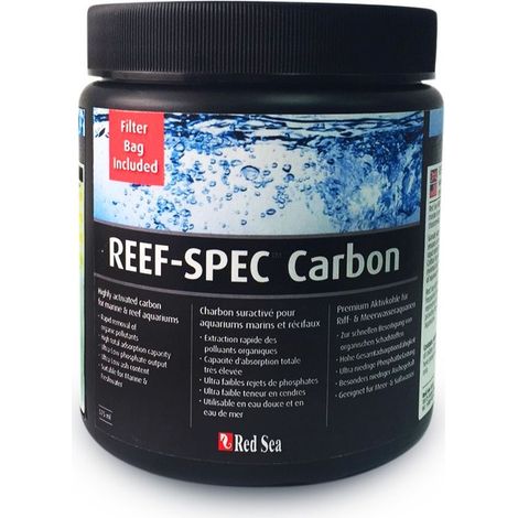 Carbone attivo Red Sea Reef-Spec da 500 ml per acquari marini