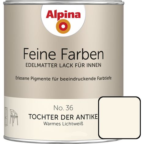 Alpina Feine Farben Lack No. 36 Tochter der Antike lichtweiß edelmatt 750 ml Buntlacke (1/3)
