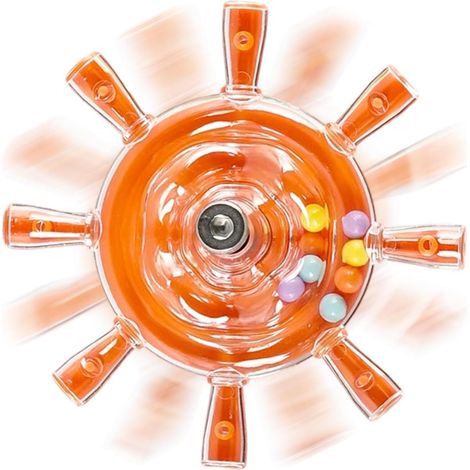 pour Calopsitte Petit Hochet Roue d'exercice à Mâcher Coloré Accessoires Spinner pour Cage Oiseaux Pour Calopsittes Perruches Ondulées Conures Loriquets Et Perroquet (1/5)