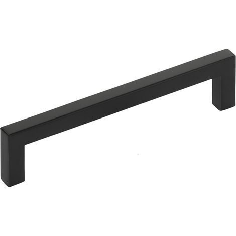 SOTECH Möbelgriff E8 Edelstahl SS201 schwarz matt brüniert Bohrlochabstand (BA) 128 mm, 1 Stück (1/4)