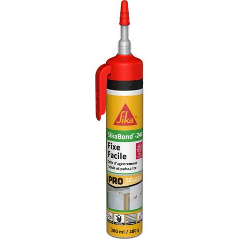 Adhesivo en spray SIKA Sikabond-240 Easy Fix - Blanco - 200 ml