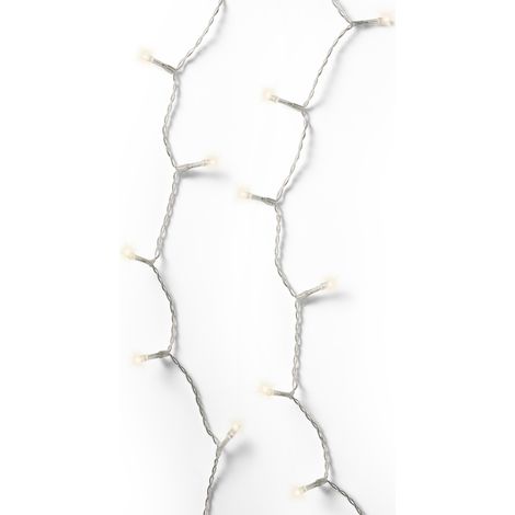 Luci LED fisse BO esterne 350 cm bianco caldo