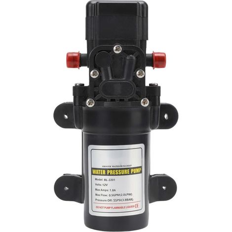 Pompe à Diaphragme Eau Auto amorçante Membrane Pression d'eau Douce pour Camping Car Bateau Marin Industriell (1/5)