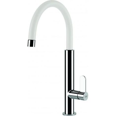 elleci Rubinetto Moderno Bianco 41,5 cm Monocomando