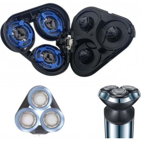 S5000 Tête de Rasage de Rechange Compatible avec Philips Rasoir Série 5000 (Boîtiers Ronds) / Série 6000 Non Compatible avec Série 5000 à Boîtiers Pentagonaux (Formes Angulaires) (1/4)
