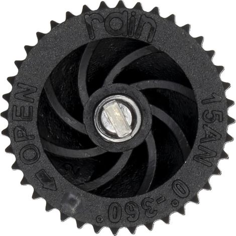 Testina statica Regolabile 0-360 15A - Black (1/2)