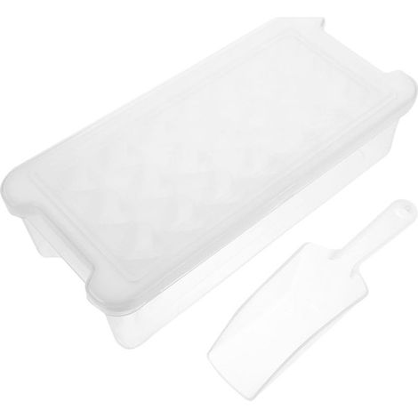 à Glaçons en Silicone Forme Cœur avec 21 Cavités, Bac Pratique et (1/5)