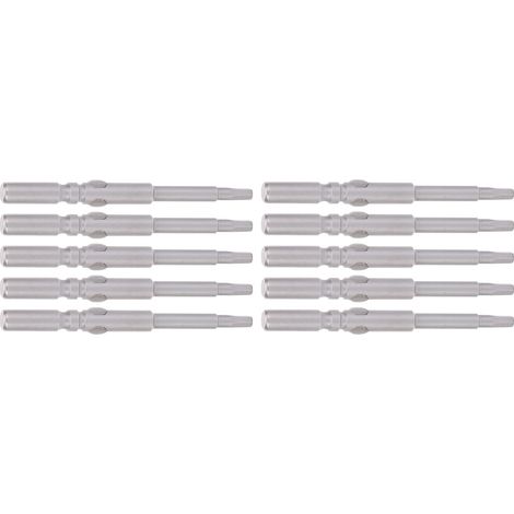 2.5mm internal hex screwdriver bit, hardened electric screwdriver bit with magnetic tip 801 (sold in sets of 10, shipped in plastic box) (1/5)