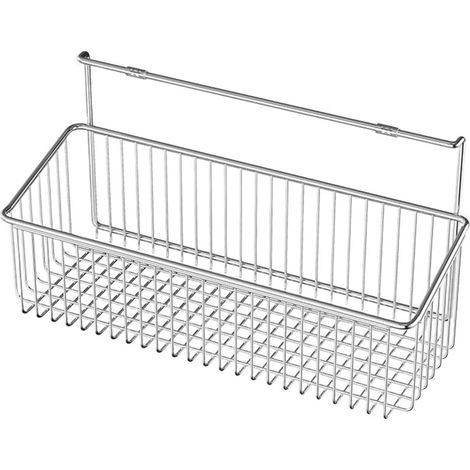 Antique stainless steel bathroom shelf, no drilling required. (1/5)