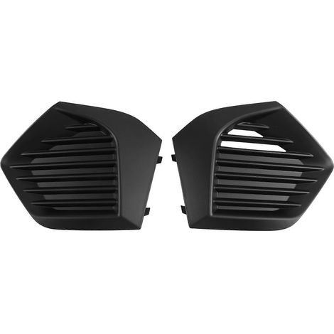 1 paire de cadres de feux antibrouillard avant, caches décoratifs pour feux antibrouillard, support de feux antibrouillard pour Peugeot 2008-2019 (1/5)