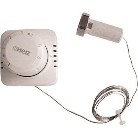 Herz Thermostat mit Ferneinstellung zur Montage in UP-Dosen geeignet 1935200 (1/2)
