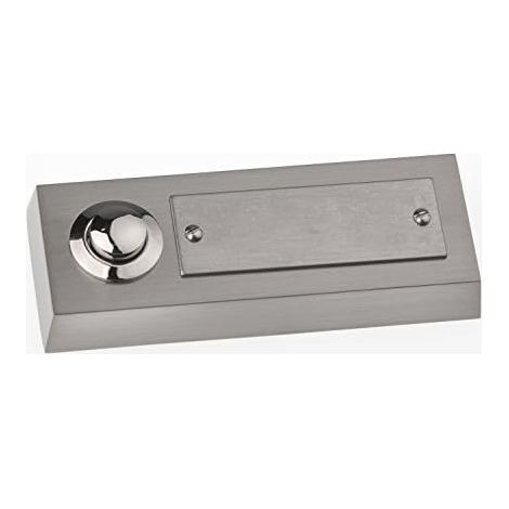 Push Button Doorbell Metal Recessed Housing Sign 42.00V (1/5)