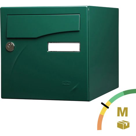 Cassetta postale Préface 1 anta Verde RAL 6005 M - RENZ - 231111 (1/5)