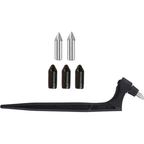 Ensemble de couteaux de précision avec couteau à sculpter à 3 lames pour maquettes en papier (1/5)
