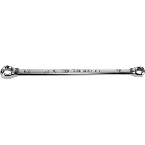 FACOM Doppelringschlüssel gerade Torx E6xE8 (1/3)