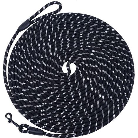 Laisse longue réfléchissante pour chats 15,2 m. Longue durée de vie. Laisse sûre pour chatons, chiots, lapins et petits animaux. (1/4)