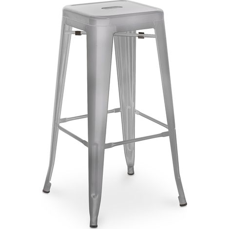Taburete de Bar - Diseño Industrial - 76cm - New Edition- Stylix