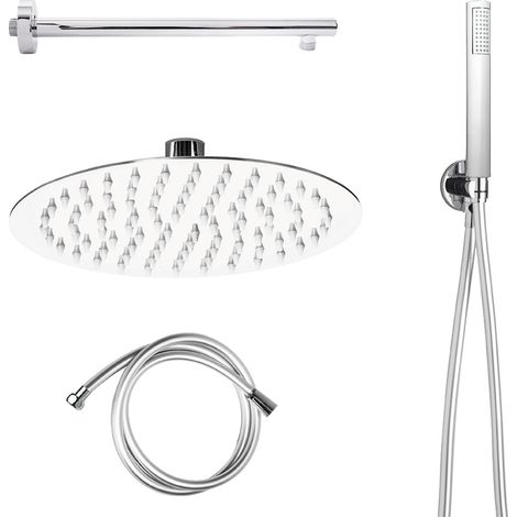 SET DOCCIA 'STARTER' tondo - soffione Ø 20 cm  - METAFORM