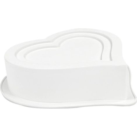 Moules en silicone en forme de cœur pour la Saint-Valentin, outil de pâtisserie pour la confection de chocolats et de bonbons (1/5)