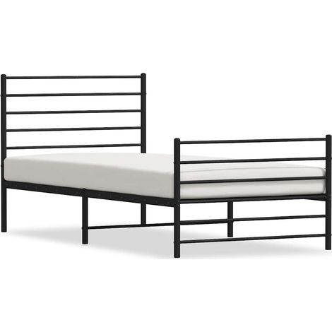Maison Exclusive - Estructura cama sin colchón con estribo metal (1/5)