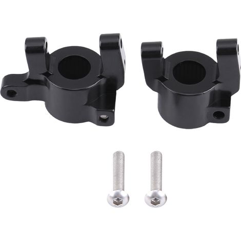 Vorderachs-Lenkhebel aus Metall für das ferngesteuerte Fahrzeug Axial SCX10 II (Schwarz) (1/5)