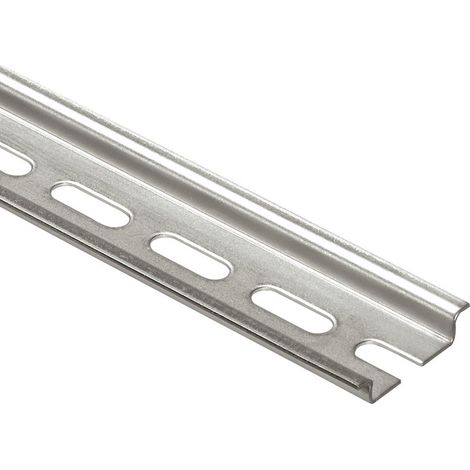 Legrand – Rail DIN symétrique 2m – Oblongs à couper – Profondeur 7,5mm – Alimentation pour tableau électrique – Installation facile
