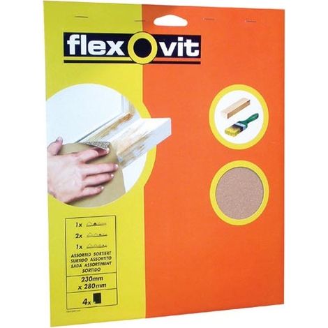 LIJA PAPEL SILEX 230X280 GRUESO (BL.4)