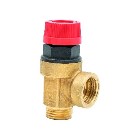 Valvola di sicurezza a membrana maschio/femmina 6 bar 3/4"mf