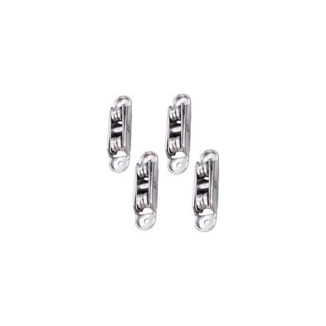 Rouleau de porte – Poulie pour fenêtre, angle réglable en alliage de zinc, rouleau silencieux à double roue pour bureau, salon, chambre à coucher, cuisine, terrasse