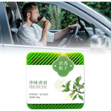 Diffuseur de baume solide pour voiture, désodorisant longue durée, parfum jasmin (1/5)