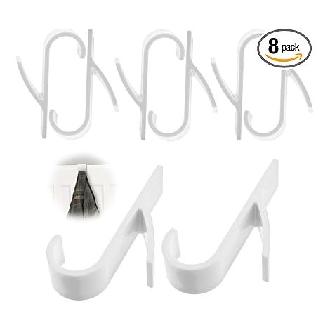 Crochet Radiateur Rond, Patere Radiateur Seche, Crochet Serviette Salle De Bain, Accroche Sèche-serviettes Plastique,Crochets pour Chauffant Peignoir, Radiateurs Standards (1/4)