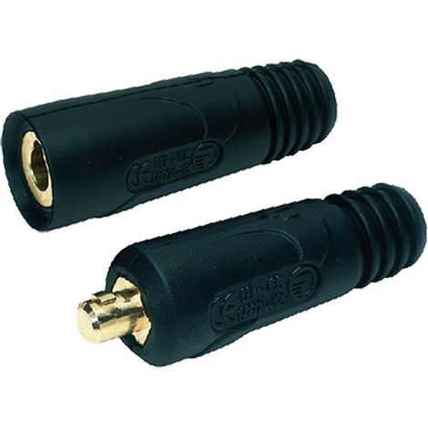 CONNETTORE PER CAVI DI SALDATURA mmq 10/25 - maschio
