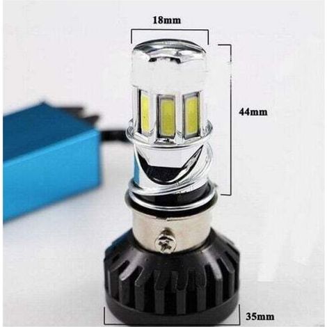 Lampada LED H4 35W M02e 3500 Lumen per Moto Kit Completo (1/3)